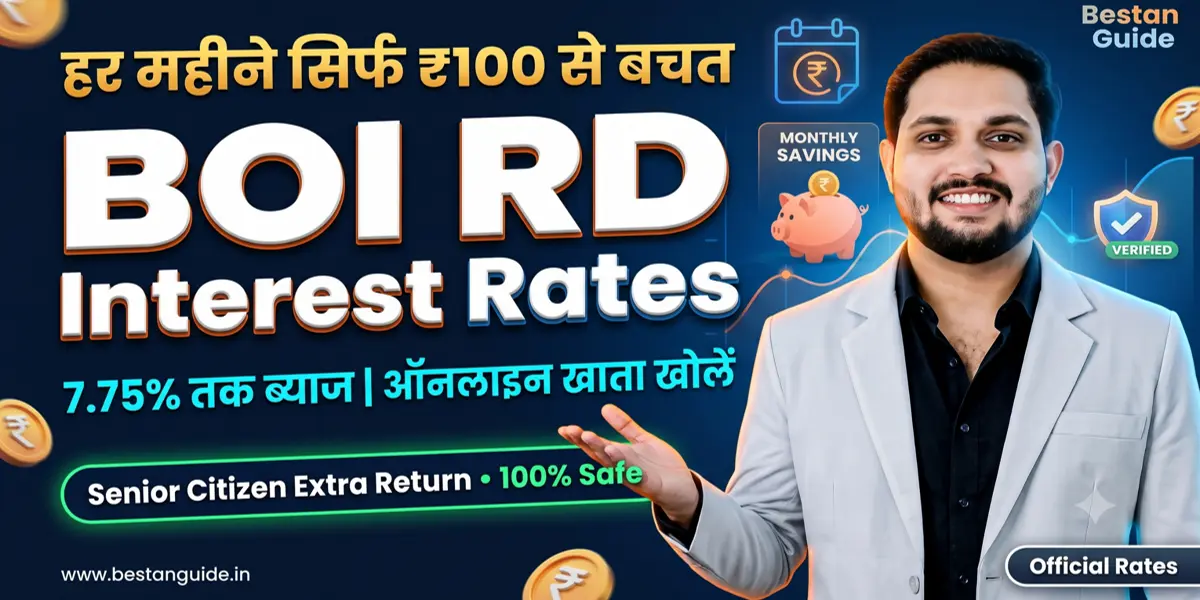 Bank of India RD Interest Rate - BOI RD Interest Rates 2026